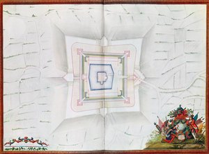 Mappa di Phalsbourg, dall